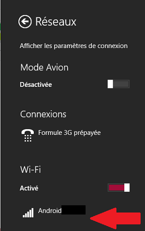 Réseaux Wifi disponibles Pc portable - Kiatoo